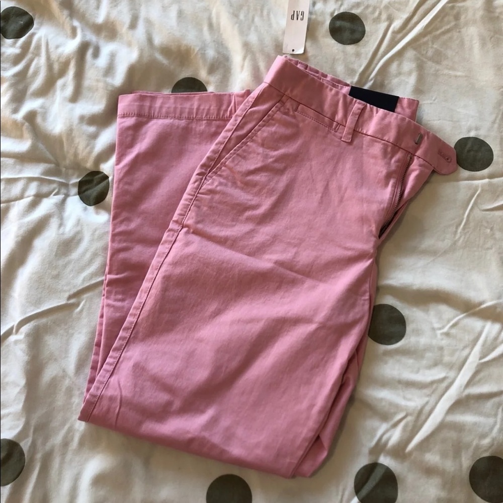 Slim city crop chino